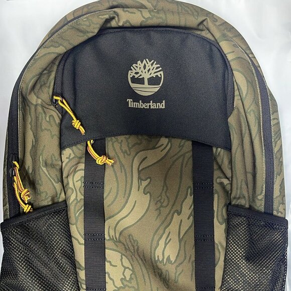 Timberland Unisex Backpack Calv Camo BP Coastal AOP LeafGreen